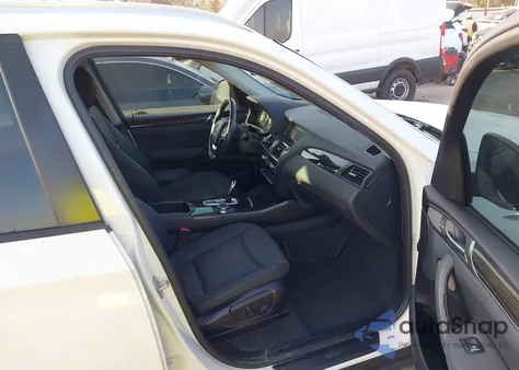 2017 BMW X3 Sdrive28I из США, поврежденный, VIN 5UXWZ7C36H0V86485